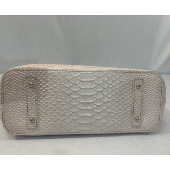 Dooney & Bourke Large Zip Tote Woman's Bag Blush Embossed Leather Old Money - Picture 12 of 13